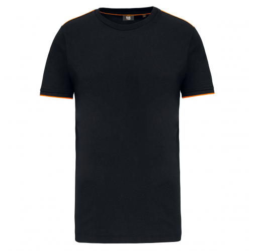 black / orange Camiseta Day To Day hombre