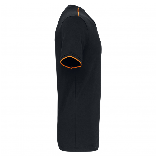 black / orange Camiseta Day To Day hombre