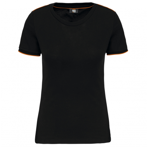black / orange Camiseta Day To Day mujer