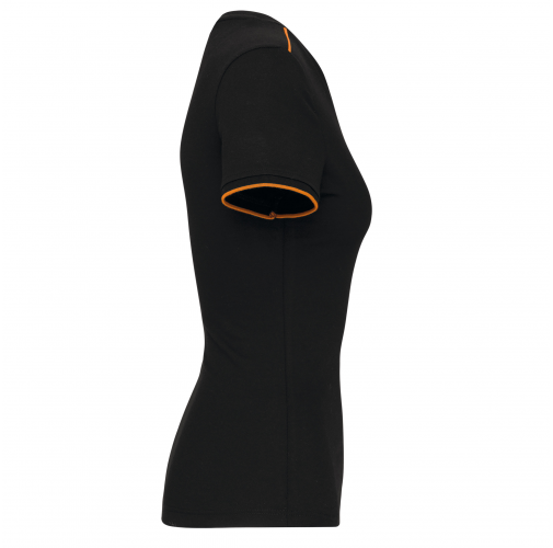 black / orange Camiseta Day To Day mujer