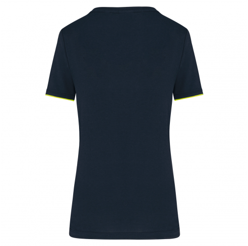 navy / fluorescent yellow Camiseta Day To Day mujer