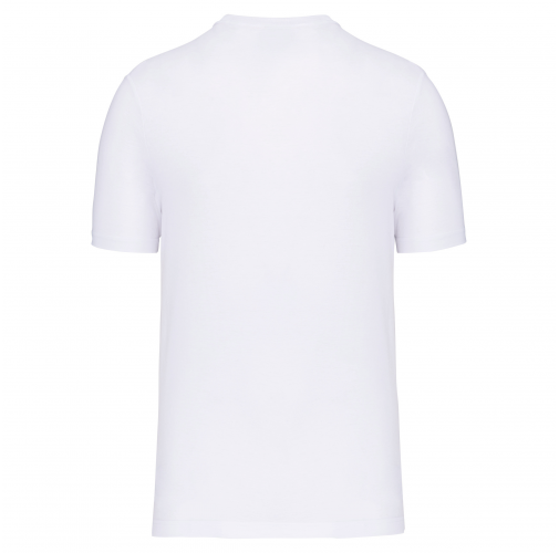 white Camiseta cuello redondo ecorresponsable