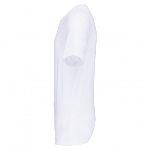 white Camiseta cuello redondo ecorresponsable