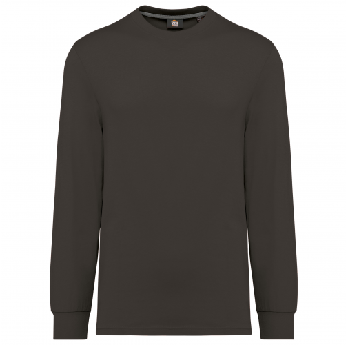 dark grey Camiseta ecorresponsable manga larga - Unisex