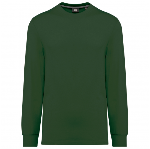 forest green Camiseta ecorresponsable manga larga - Unisex