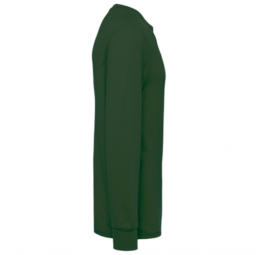 forest green Camiseta ecorresponsable manga larga - Unisex