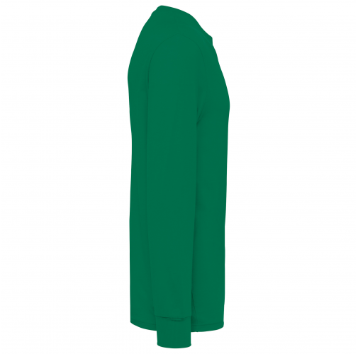 kelly green Camiseta ecorresponsable manga larga - Unisex