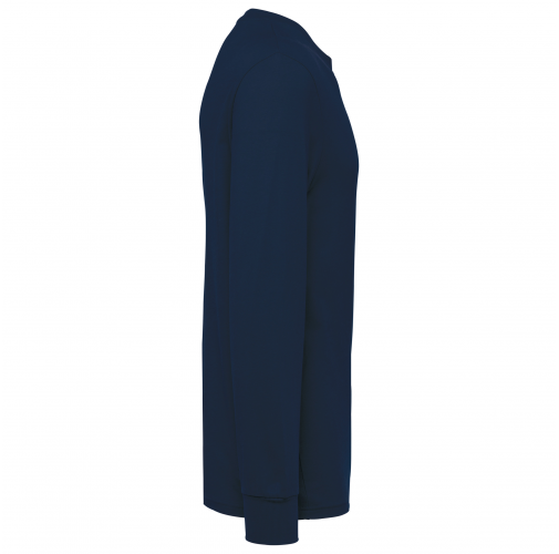 navy Camiseta ecorresponsable manga larga - Unisex