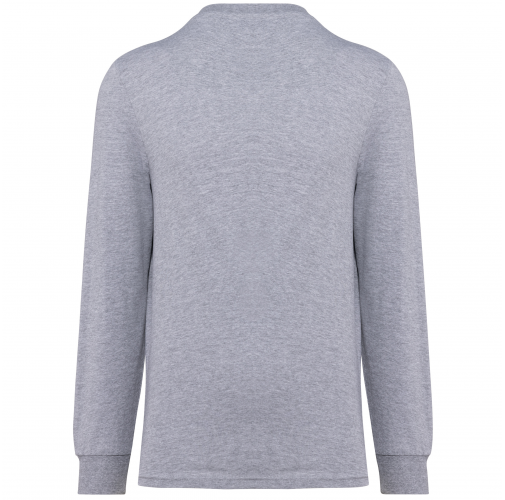 oxford grey Camiseta ecorresponsable manga larga - Unisex