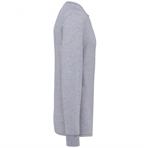 oxford grey Camiseta ecorresponsable manga larga - Unisex