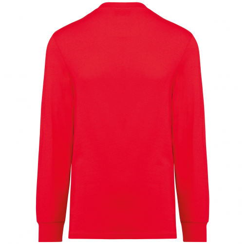 red Camiseta ecorresponsable manga larga - Unisex