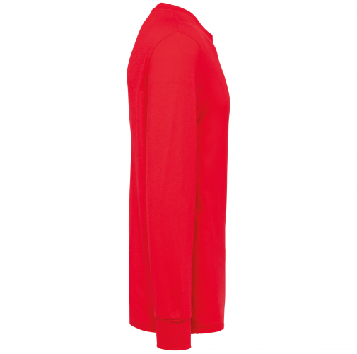 red Camiseta ecorresponsable manga larga - Unisex