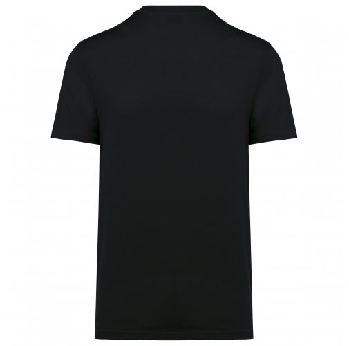 black Camiseta ecorresponsable manga corta - Unisex