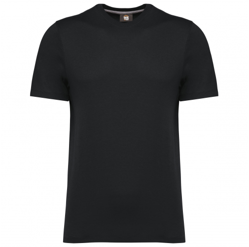 black Camiseta con tratamiento antibacteriano hombre<br/>