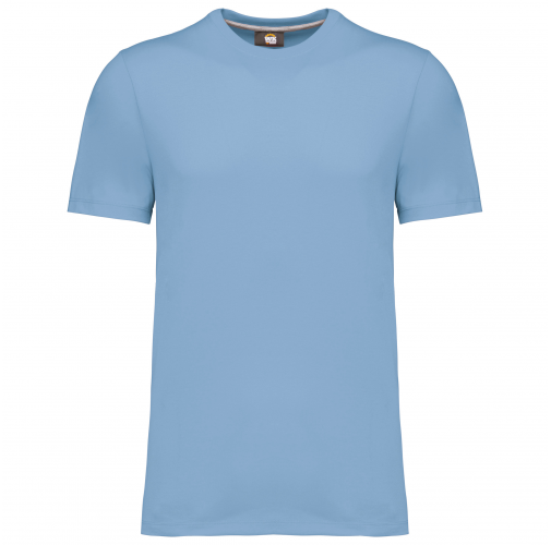 sky blue Camiseta con tratamiento antibacteriano hombre<br/>