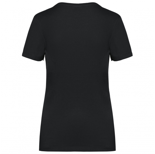 black Camiseta con tratamiento antibacteriano mujer<br/>