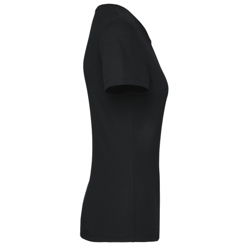 black Camiseta con tratamiento antibacteriano mujer<br/>