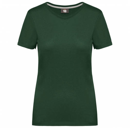 forest green Camiseta con tratamiento antibacteriano mujer<br/>