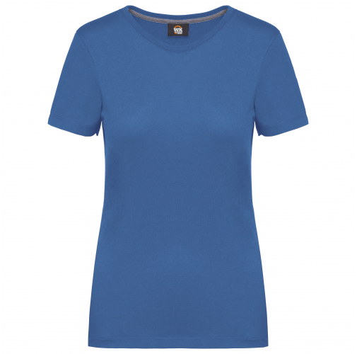 light royal blue Camiseta con tratamiento antibacteriano mujer<br/>