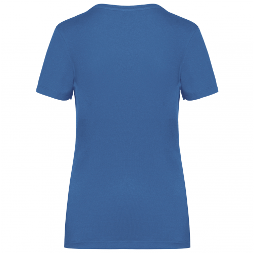 light royal blue Camiseta con tratamiento antibacteriano mujer<br/>