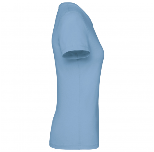 sky blue Camiseta con tratamiento antibacteriano mujer<br/>