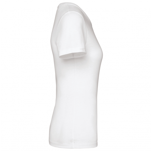 white Camiseta con tratamiento antibacteriano mujer<br/>