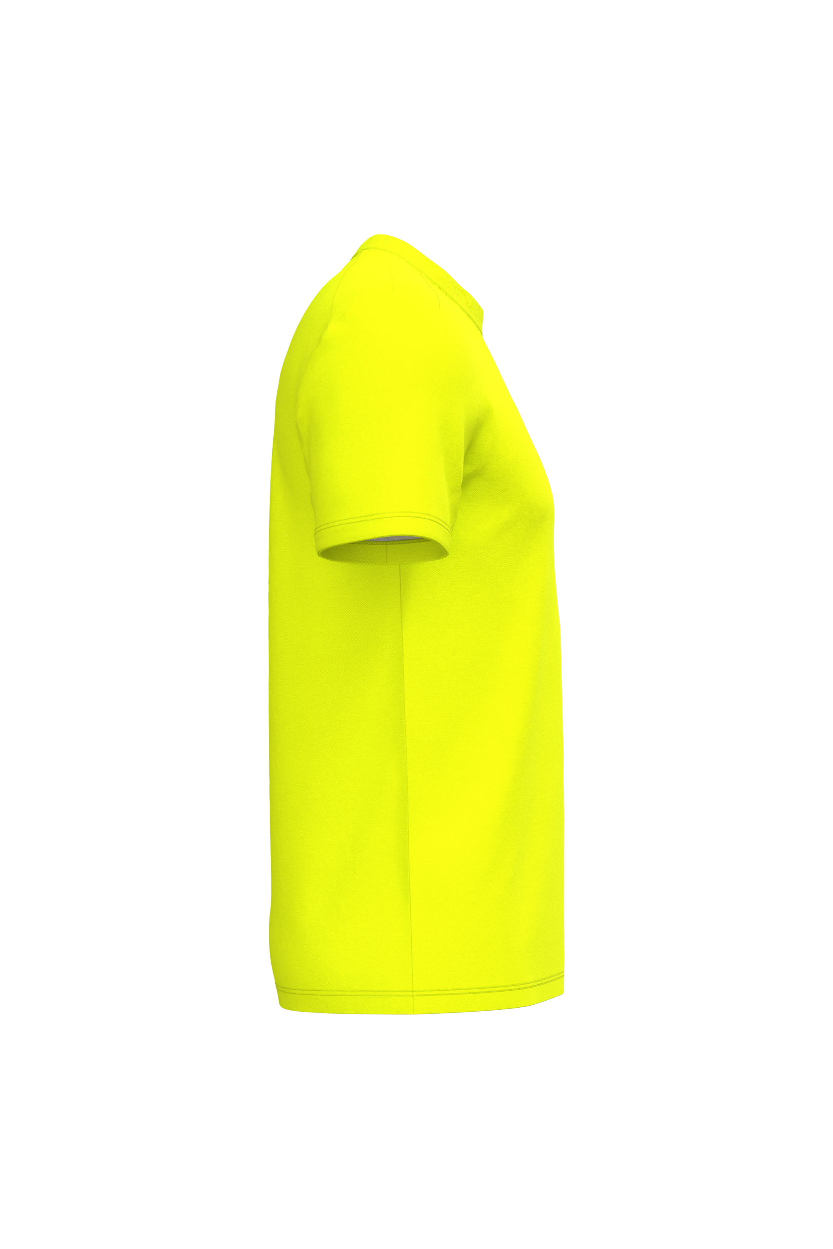 fluorescent orange Camiseta ecorresponsable algodón/poliéster unisex