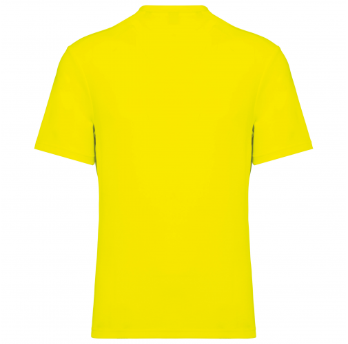 fluorescent yellow Camiseta ecorresponsable algodón/poliéster unisex