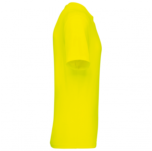 fluorescent yellow Camiseta ecorresponsable algodón/poliéster unisex