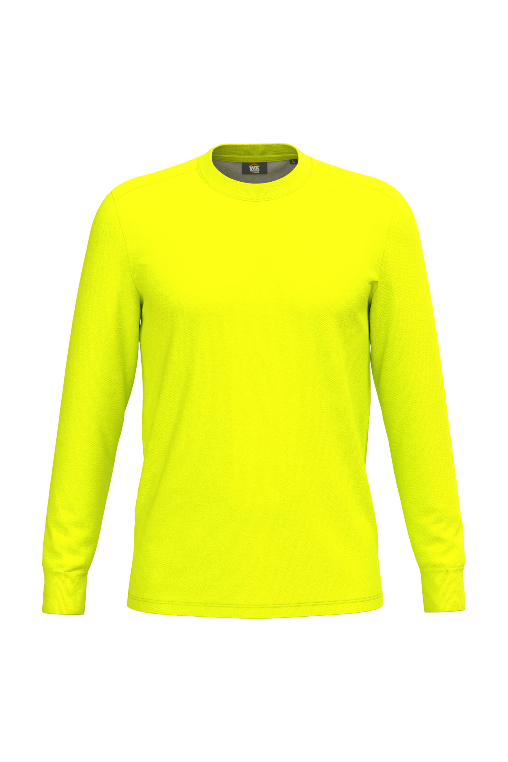 Camiseta ecorresponsable de manga larga algodón/poliéster unisex