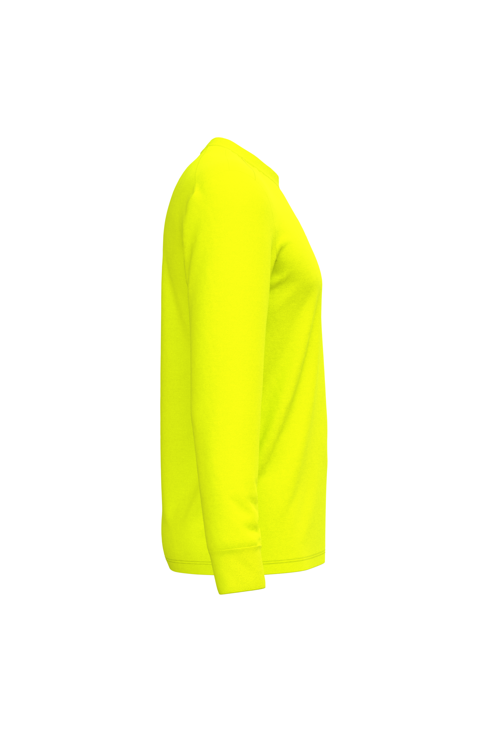 Camiseta ecorresponsable de manga larga algodón/poliéster unisex