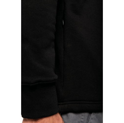 Sudadera cuello polo