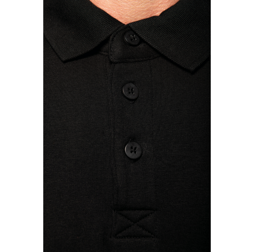 Sudadera cuello polo