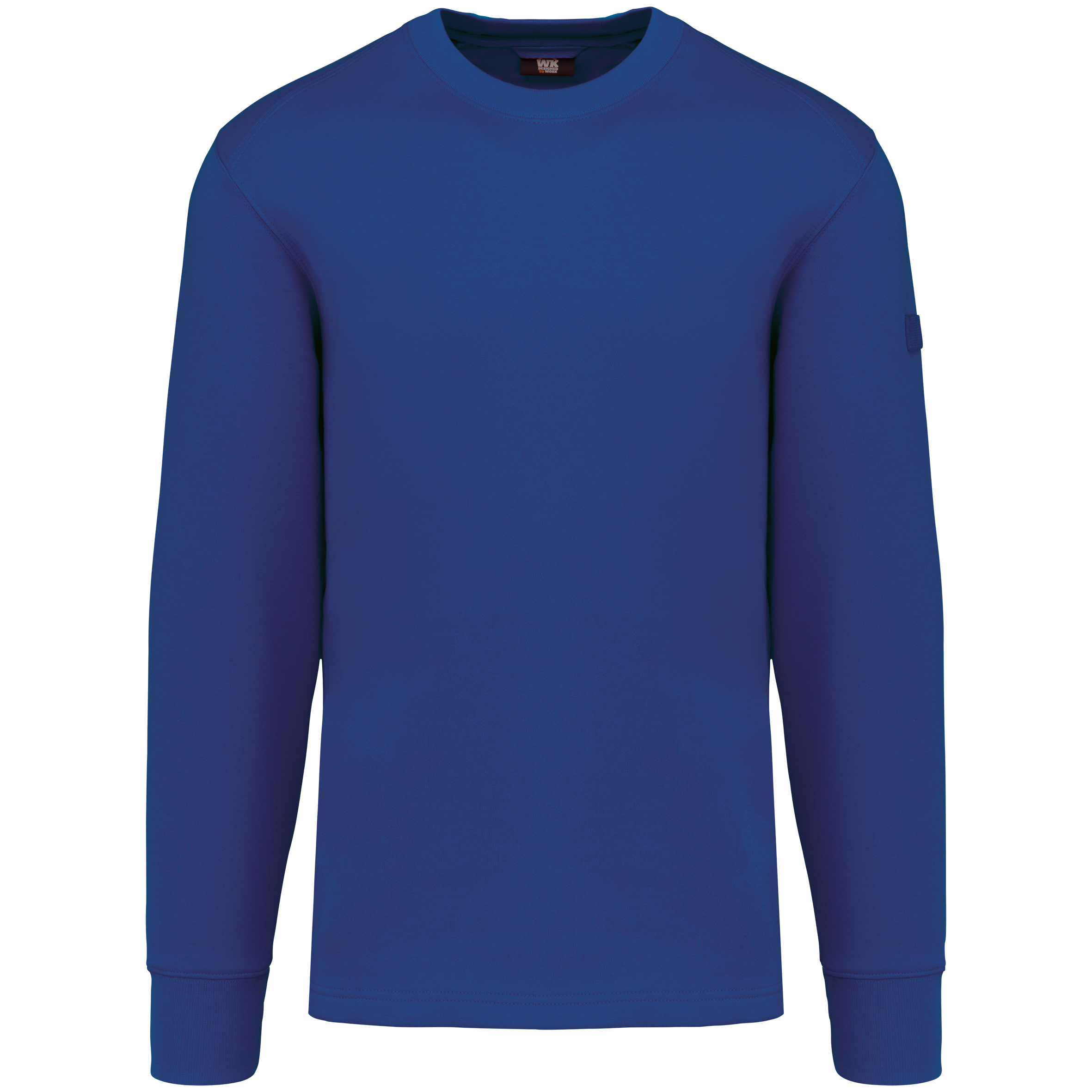 black Sudadera manga montada