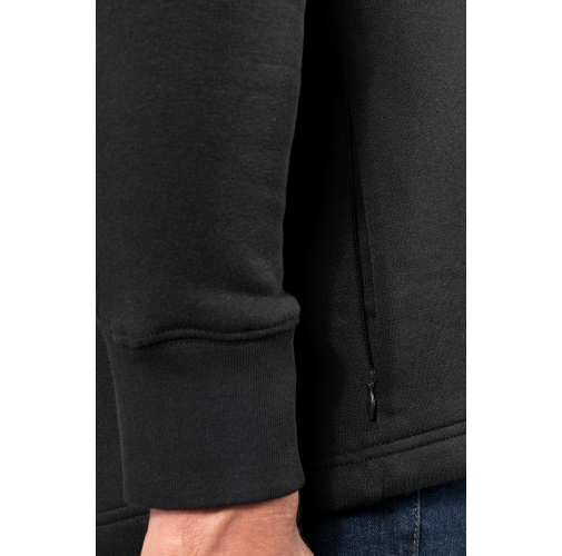 Sudadera manga montada