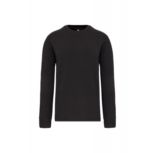 dark grey Sudadera manga montada