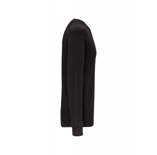 dark grey Sudadera manga montada