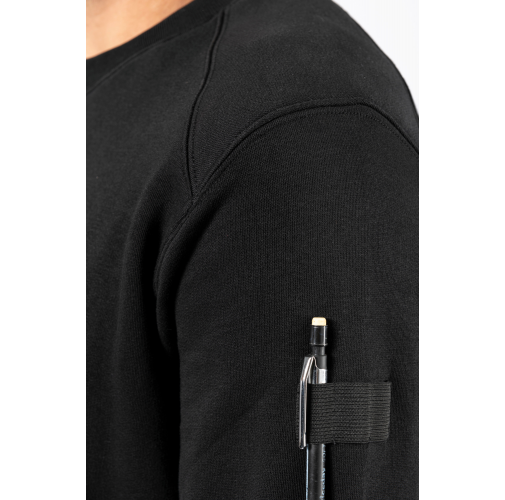 Sudadera manga montada