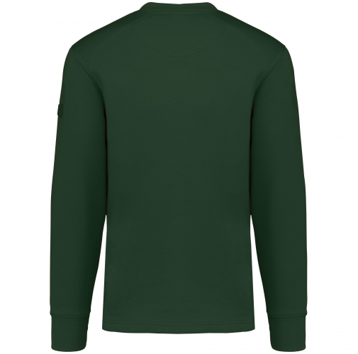 forest green Sudadera manga montada