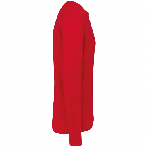 red Sudadera manga montada