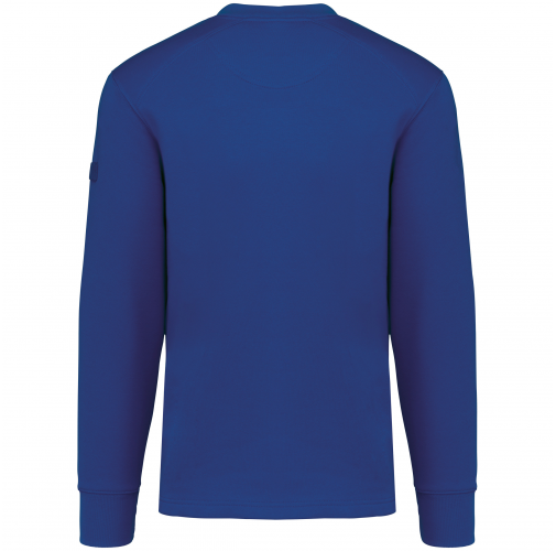 royal blue Sudadera manga montada