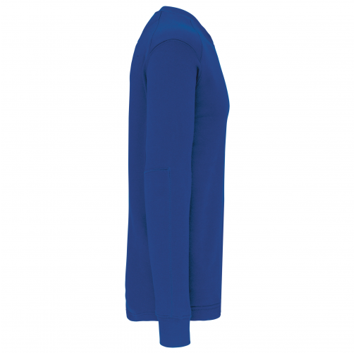 royal blue Sudadera manga montada