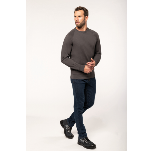 Sudadera con cuello redondo