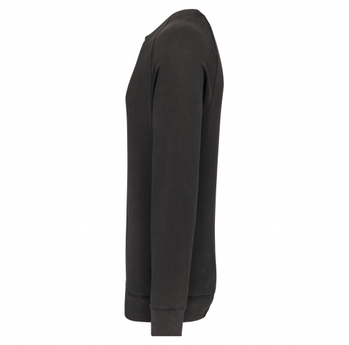 dark grey Sudadera con cuello redondo