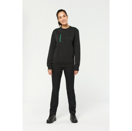 Sudadera Day To Day con bolsillo de cremallera contrastada