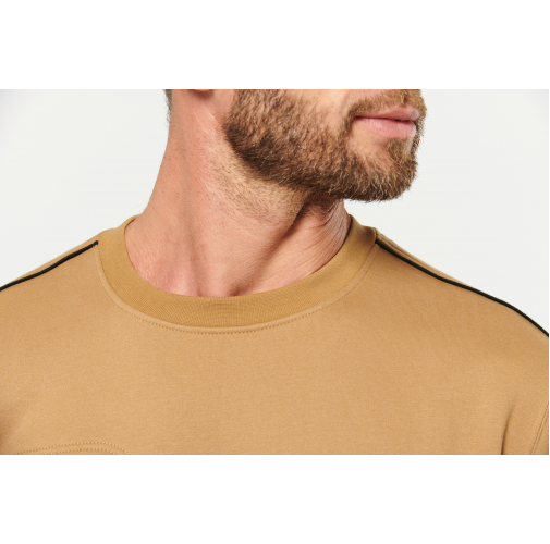 Sudadera Day To Day con bolsillo de cremallera contrastada