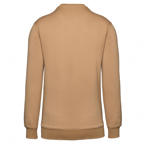 camel / black Sudadera Day To Day con bolsillo de cremallera contrastada