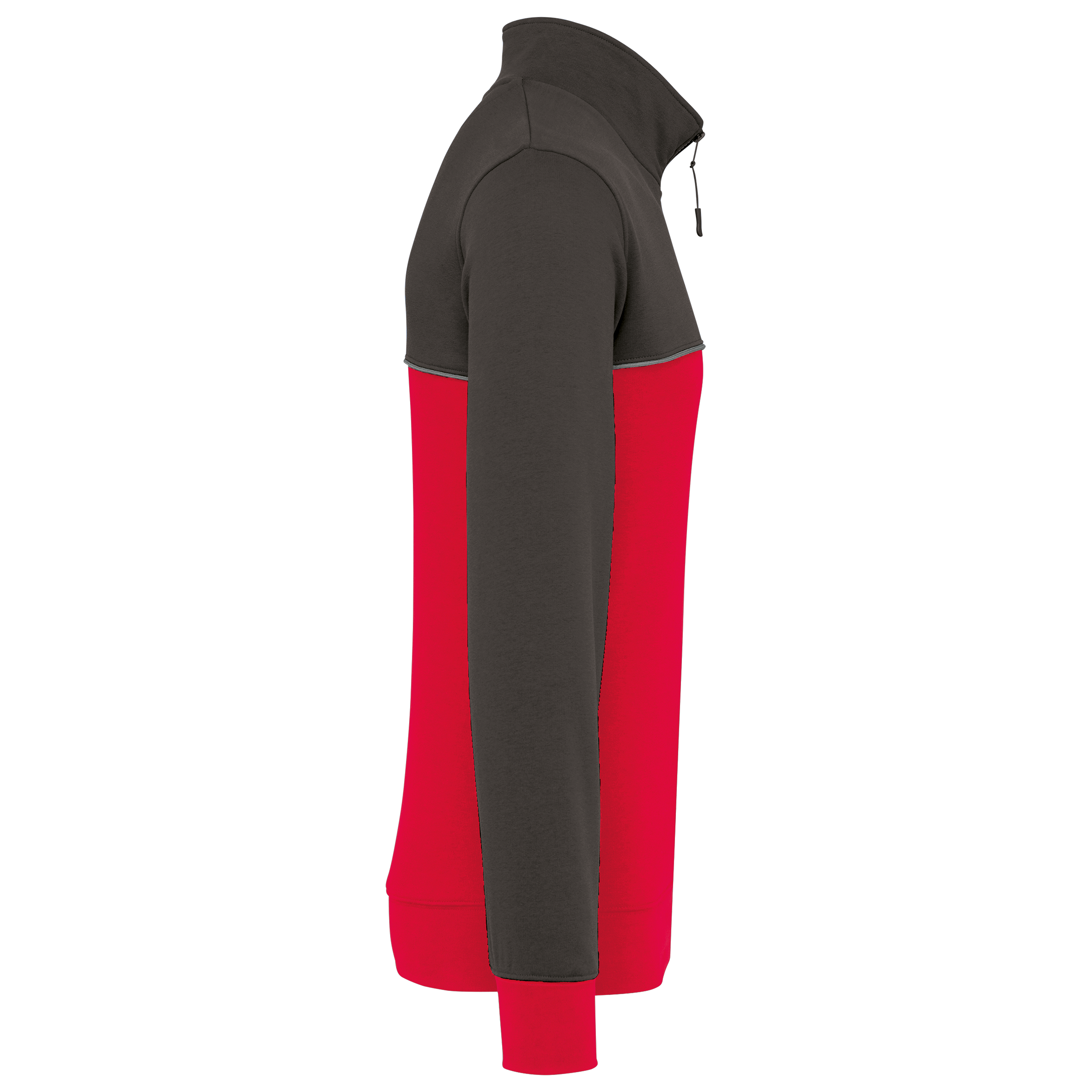 Sudadera 1/4 cremallera ecorresponsable– Unisex