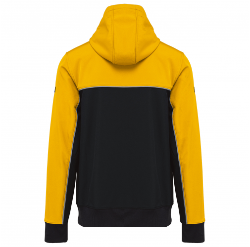 black / yellow Chaqueta softshell - 3 capas - Bionic-Finish® ECO Unisex
