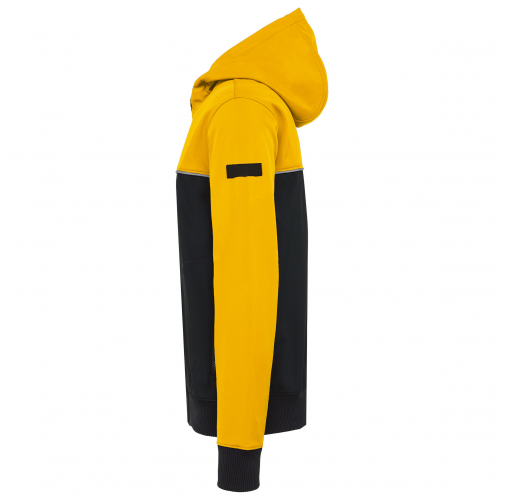 black / yellow Chaqueta softshell - 3 capas - Bionic-Finish® ECO Unisex